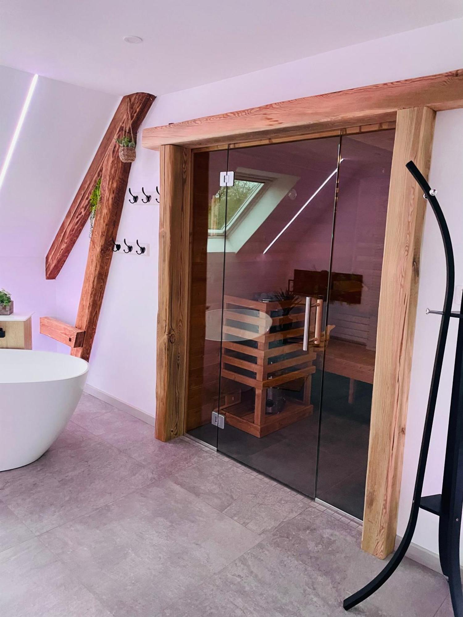 Maison Gite Chez Nounou Sauna Jacuzzi Jardin Arbore Etting Eksteriør billede