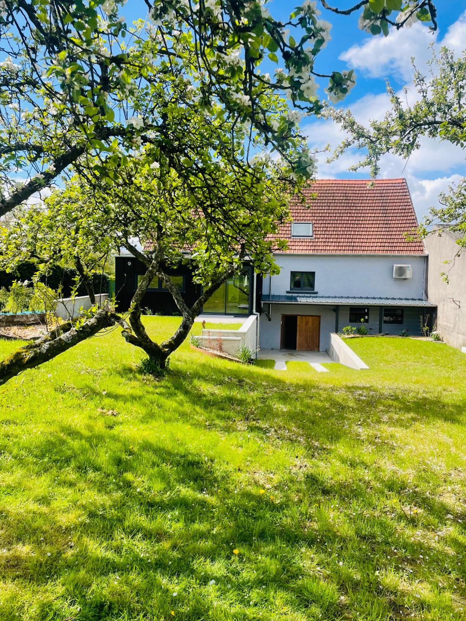 Maison Gite Chez Nounou Sauna Jacuzzi Jardin Arbore Etting Eksteriør billede