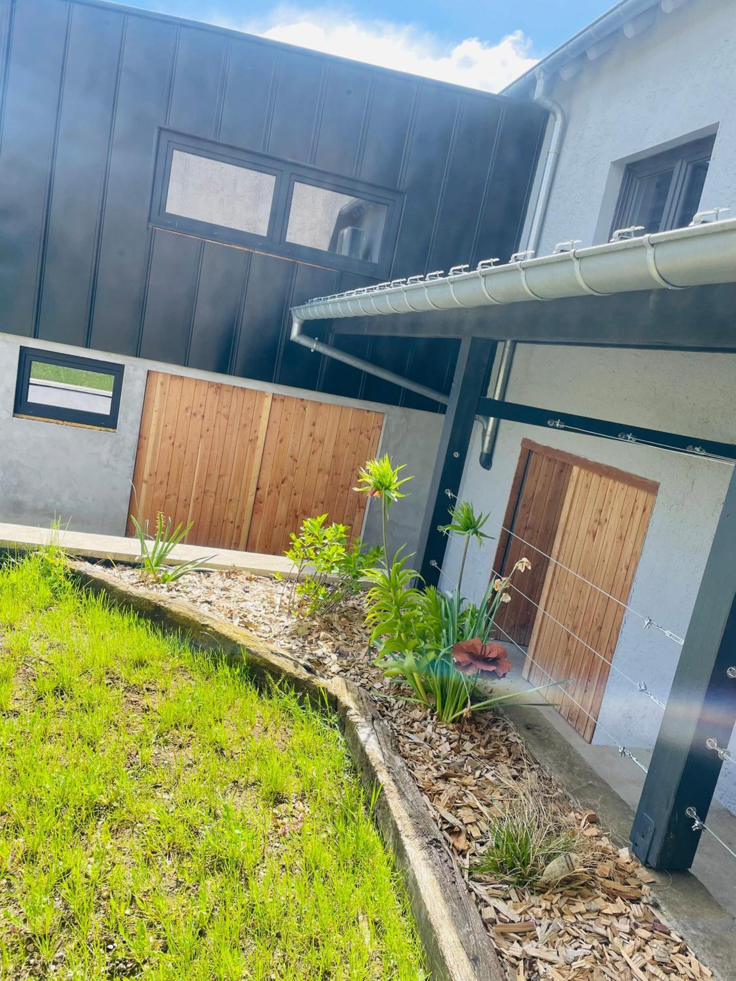 Maison Gite Chez Nounou Sauna Jacuzzi Jardin Arbore Etting Eksteriør billede